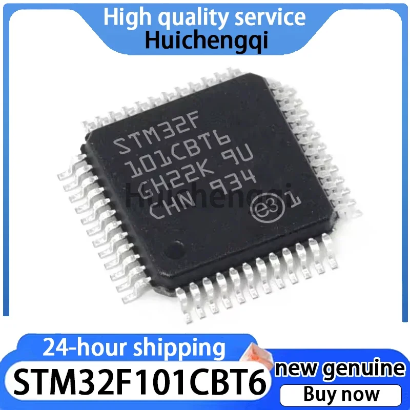 1PCS New STM32F101CBT6 STM32F101 LQFP-48 Original 32-bit Microcontroller Chip