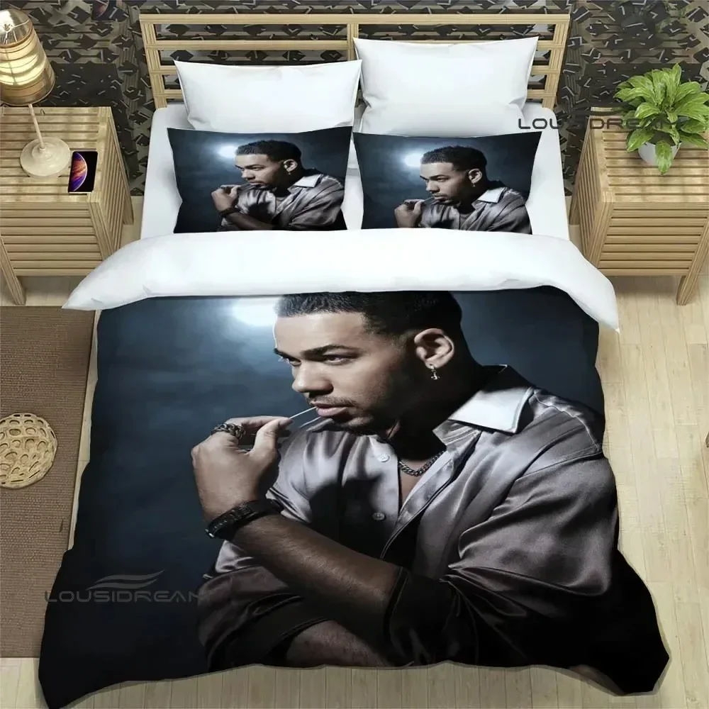 Singer Romeo Santos 3D NEW Duvet Cover Pillowcase Bedding Set Adult Boy Girl Bedroom Decoration Children Single Double Large