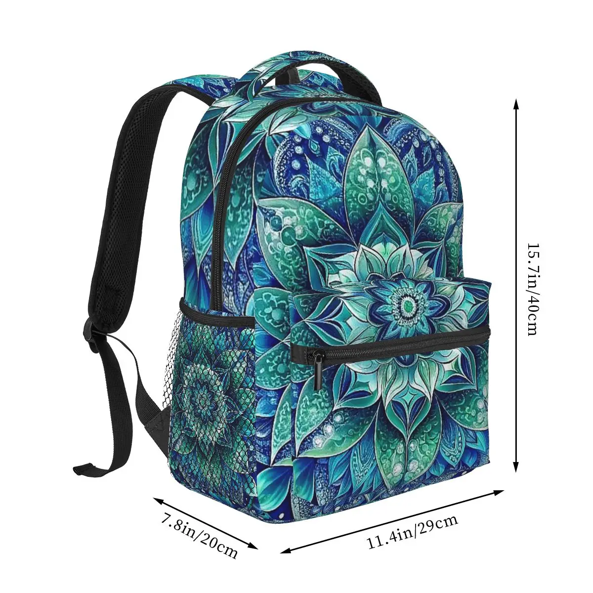 Bohemian Mandala Backpack Hot Sale Daypack Large Capacity Kids BookBag School Bag Shoulder Bags for Men Women