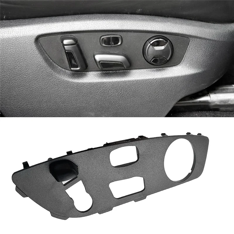 Seat Button Switch Bezel Frame Cover Trim for Touareg 7P R Line 2011-2018 7P6882516C9B9 7P6882515C9B9 Car Accessories