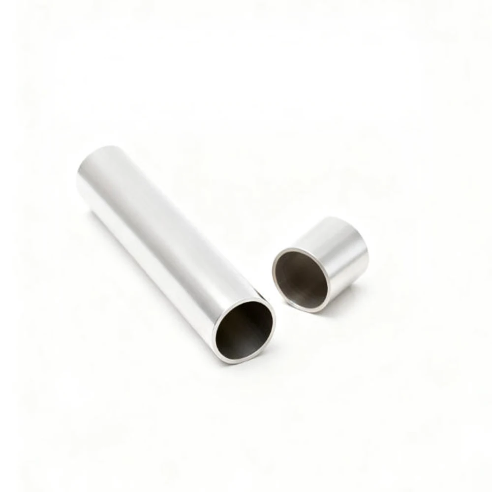 

9999 Pure Silver Hollow Seamless Tube - High-Quality DIY Sterling Silver Materials for Jewelry Inlay and Handicrafts
