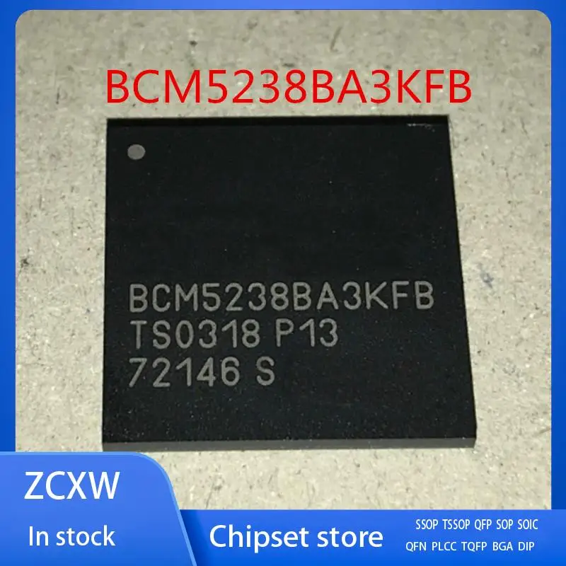 NEW   5PCS/LOT    BCM5238BA3KFB    BCM5238BA3KFBG    BCM5238    BGA