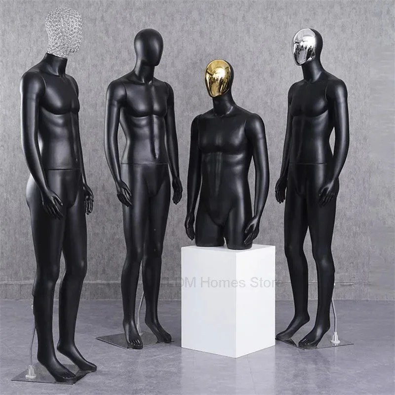 

Male Nude Model for Men's Clothing Store Couture Props Full Body Plastic Dummy Shopping Mall Window Display Clothes Mannequin