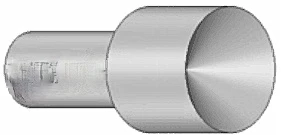 오목한 헤드 볼 헤드 테스트 바늘, P100-A3 포고 핀 ICT 고정 바늘, 100 개, 1.8mm 홀 프로브, 100MIL
