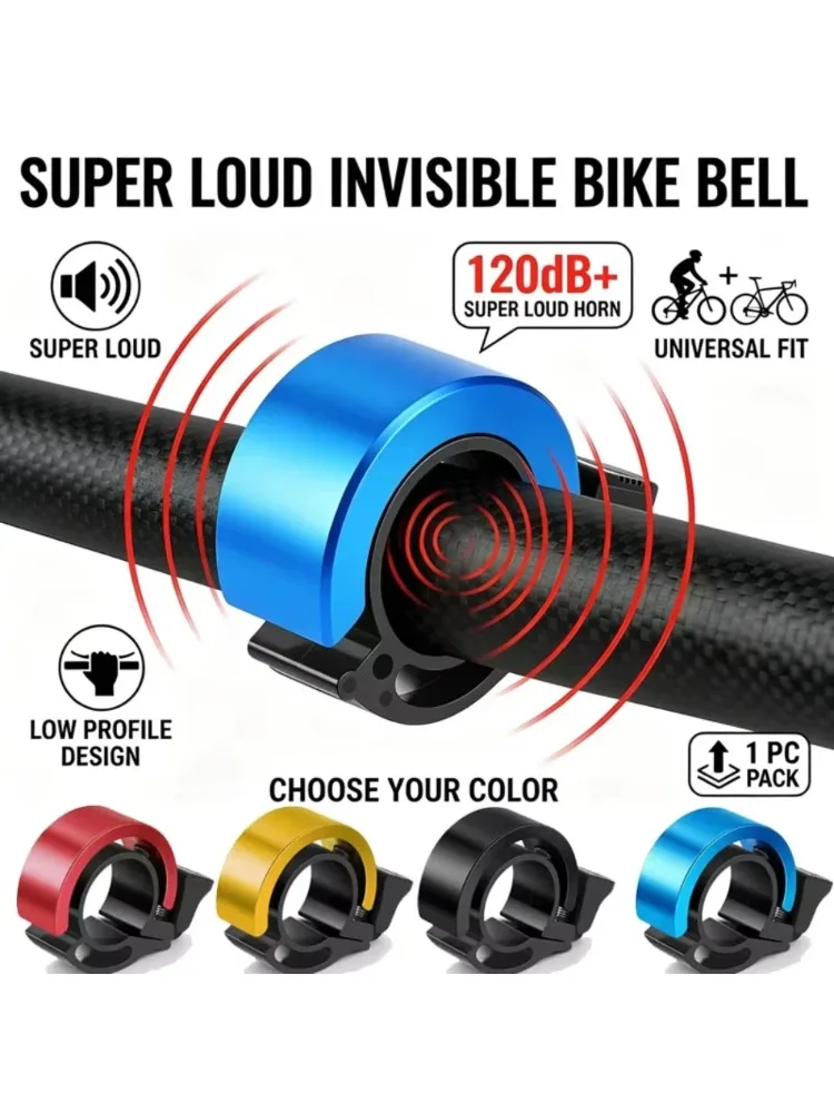 AliExpress NONE Road Bike Mountain Bike Horns Stainless Steel Invisible Bicycle Bells Accessories Bike Safety Cycling Call Riding Safety Accesso