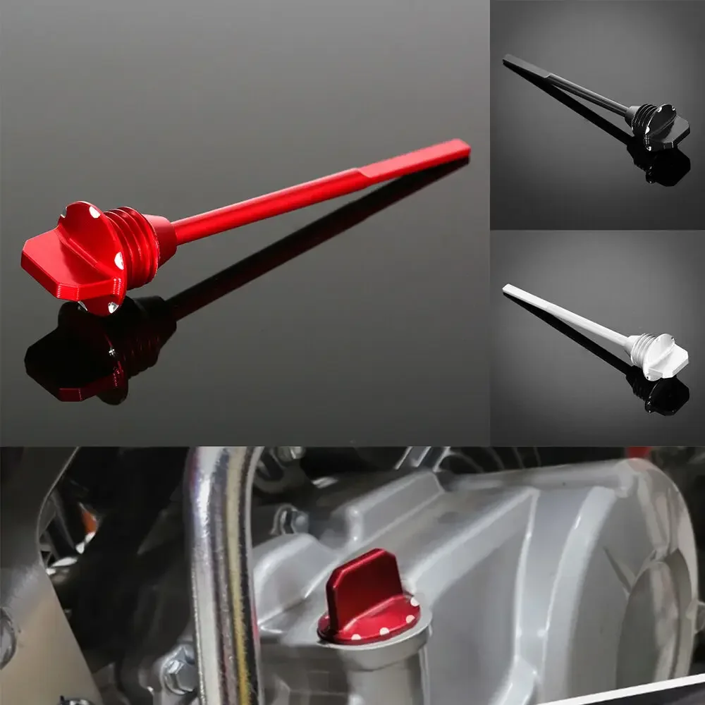 3D CNC Oil Fluid Dipstick Cap Plug Cover For Honda CRF110 CRF110F 2013-2024