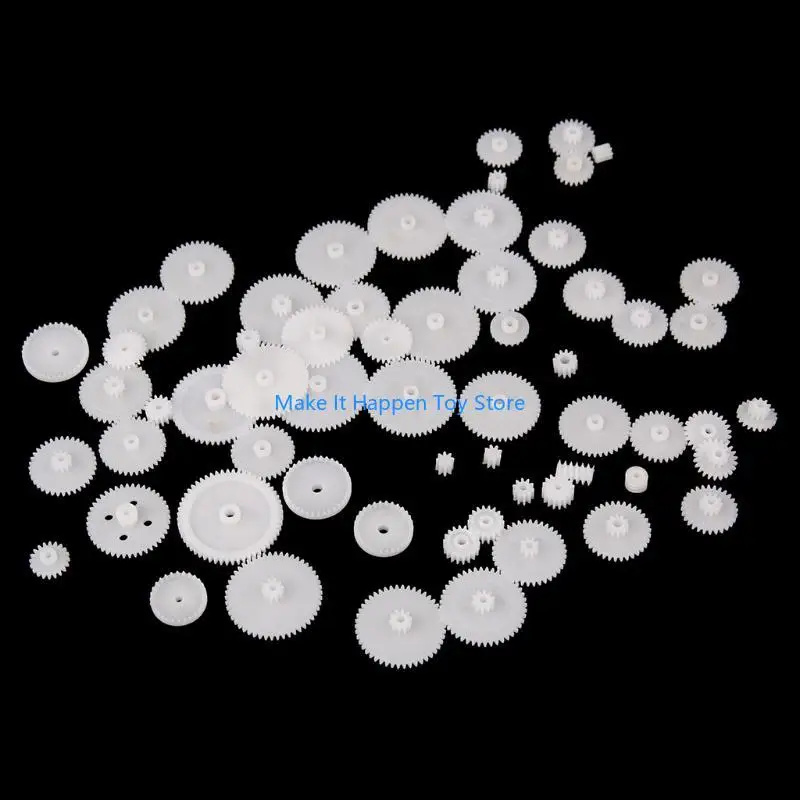 

28EC 58 styles Plastic Gears Cog All The Module 0.5 Robot Parts DIY Accessory