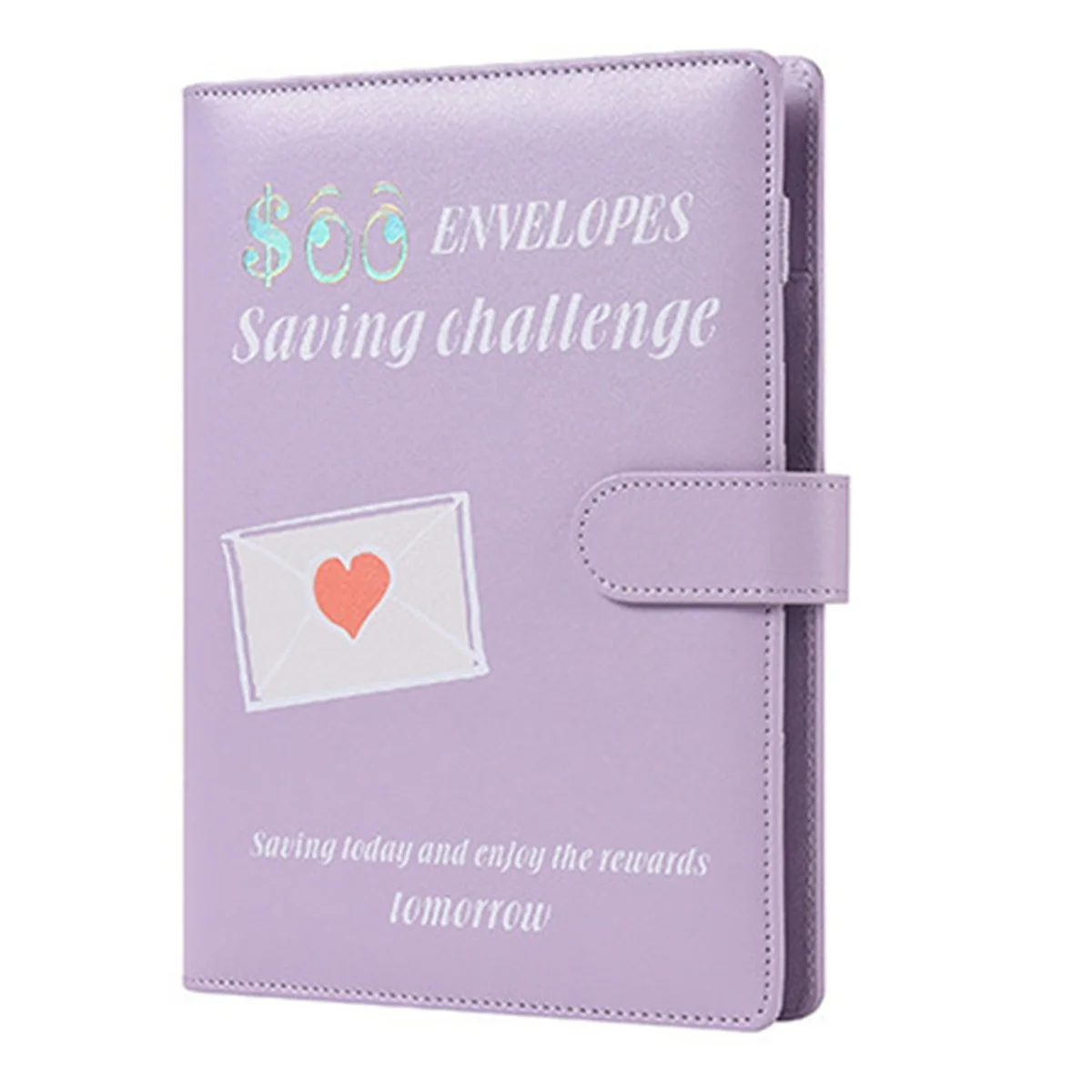 JUF-100 Envelopes A5 Money Saving Budget Binder with Cash Envelopes -Challenge Book to Save 5,050 Valentine'S Day