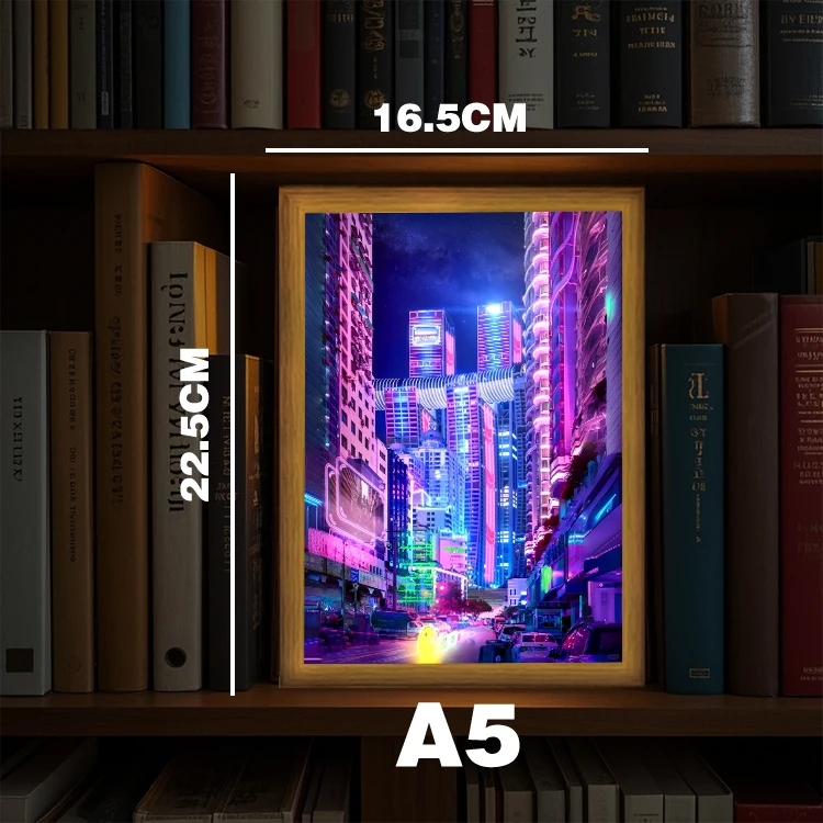 2 في 1 Led ضوء المصباح اللوحة إطار الصورة جدار مكتب مصابيح USB أضواء ليلية غرفة الديكور السرير الجدول أوم امب الهدايا