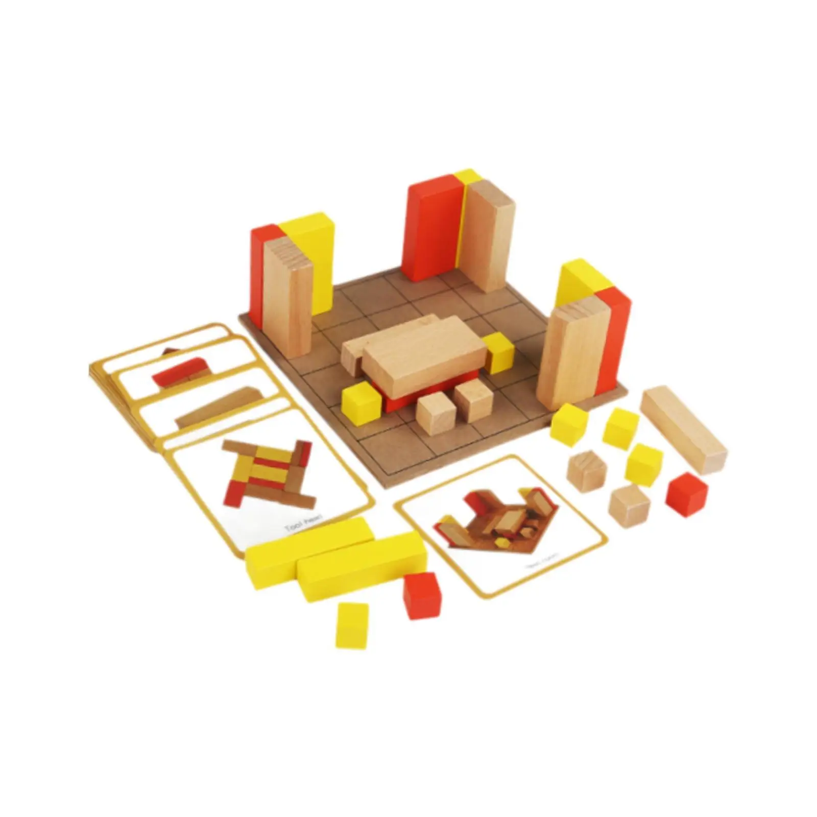 Wooden Blocks for Early Learning and Activities for Children