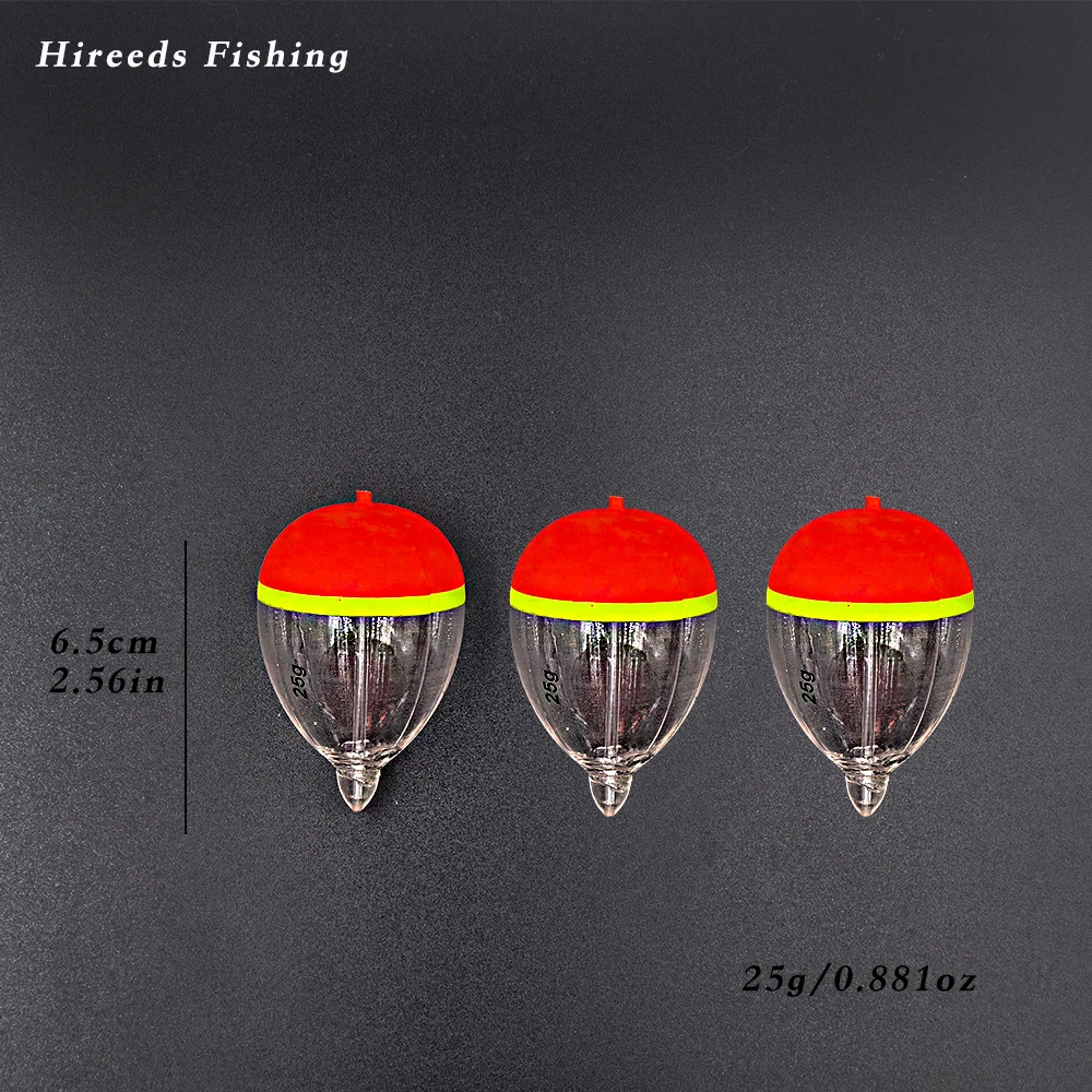 3 PCS Hireedsfishing Plastic Float Slip Plastic Float Bobber Multi-Coloured  view 6