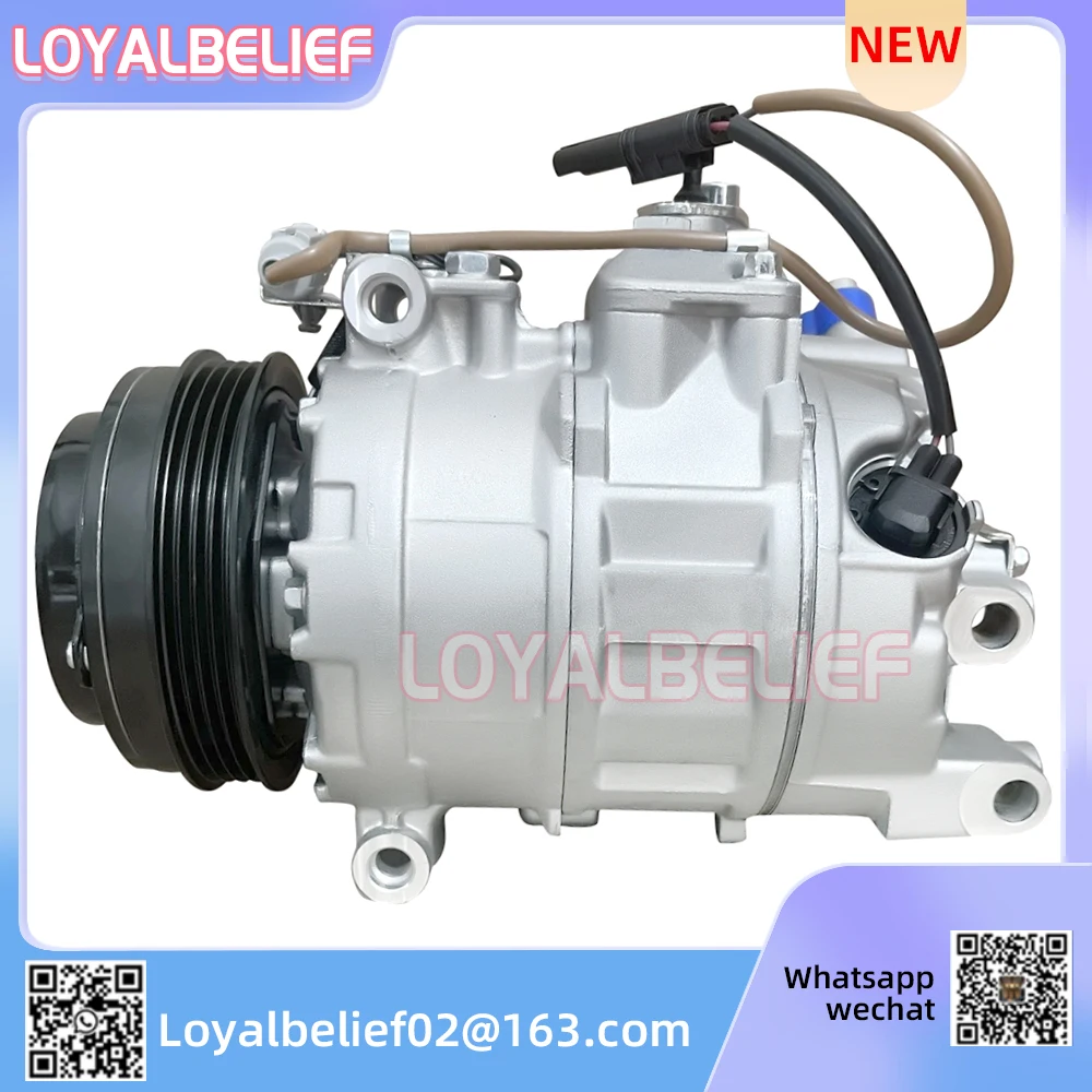 7SBU17C AC Compressor With Clutch For BMW F01 F02 F03 F04 E70 E71 F07 F10 F11 F12 750i N63 N74 9195978 4472602775 64509154072