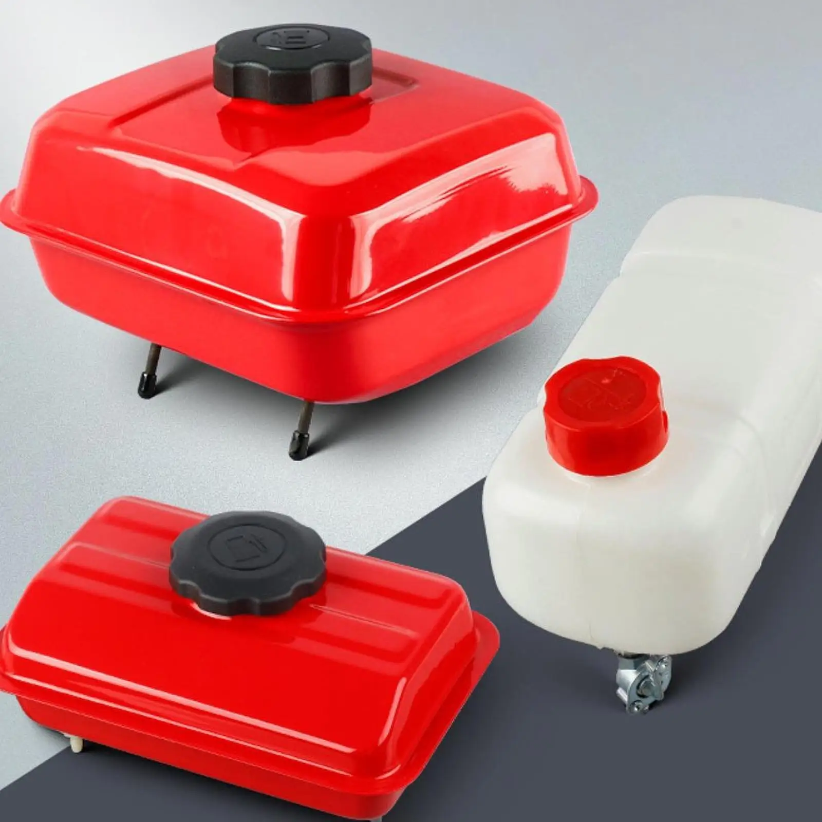 Durable Fuel Tank Assembly Compatible Gas Tank Air Cooled Micro Tiller Accessories for E43 Generator Equipment