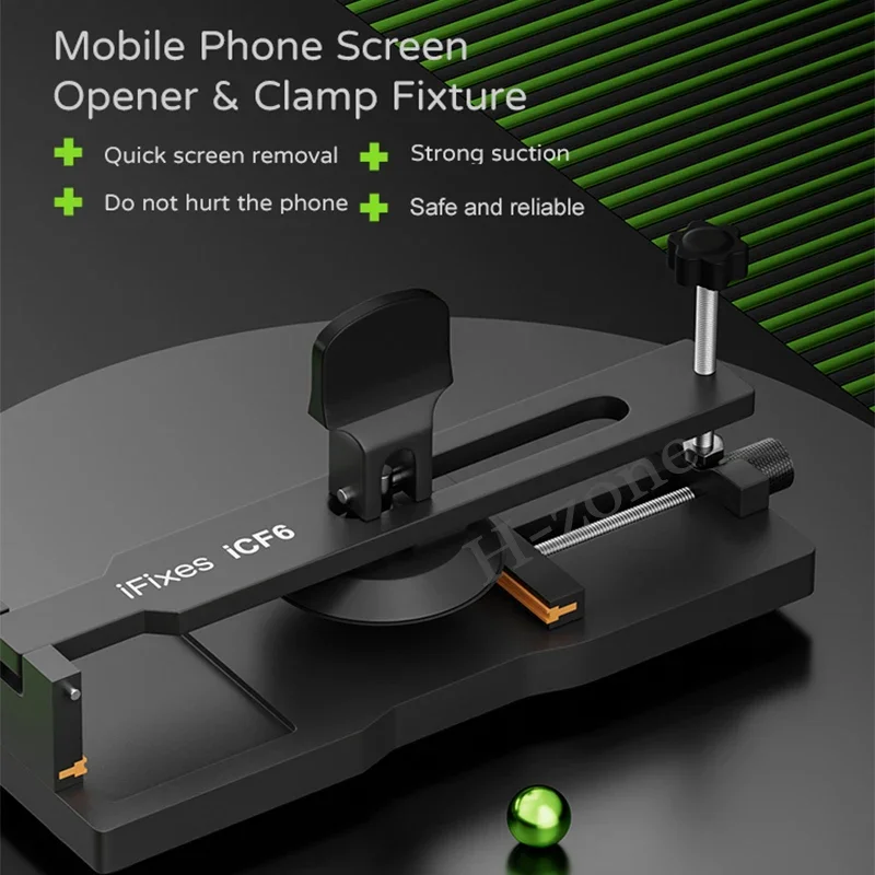 Imagem -02 - Ifixes Icf6 Separador de Tela Lcd Universal para Celular Braçadeira sem Aquecimento de Abertura Rápida para Telefone Ferramenta de Reparo de Remoção Rápida