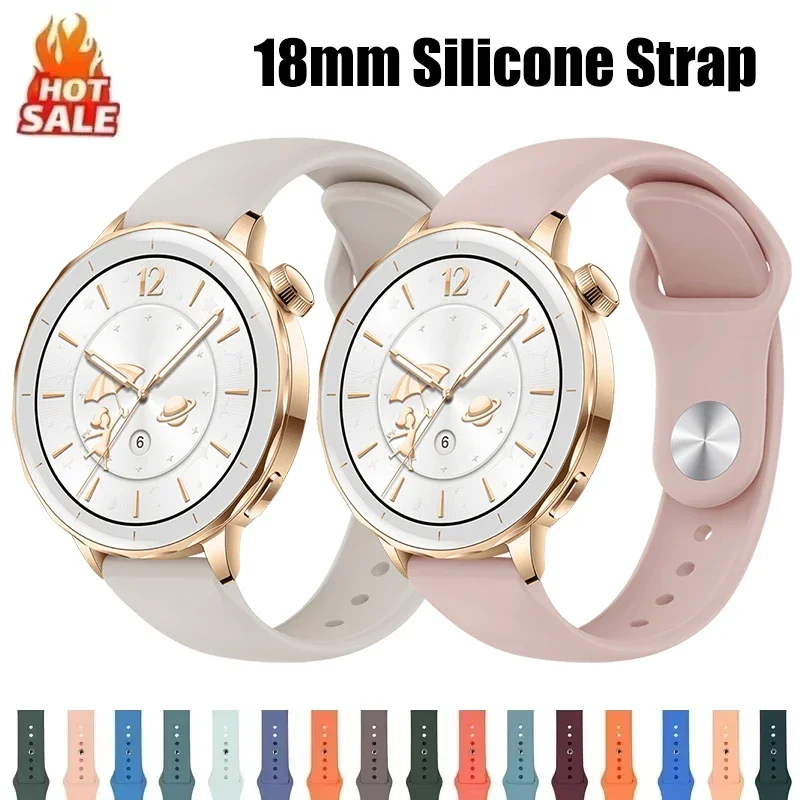 18Mm Silicone Watch…