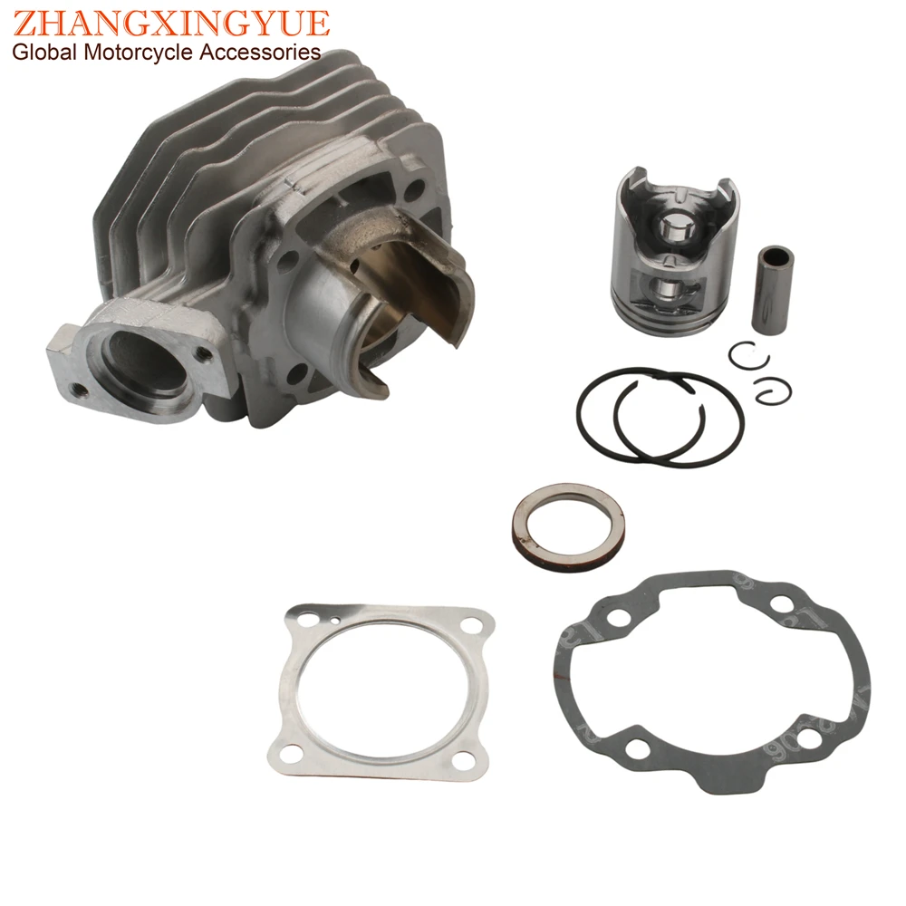 Scooter Buxy50 Cylinder Block Kit For Peugeot Buxy Elyseo Elystar Gipsy Limbo Reggea Looxor 50 SV 50cc 2T Ceramic