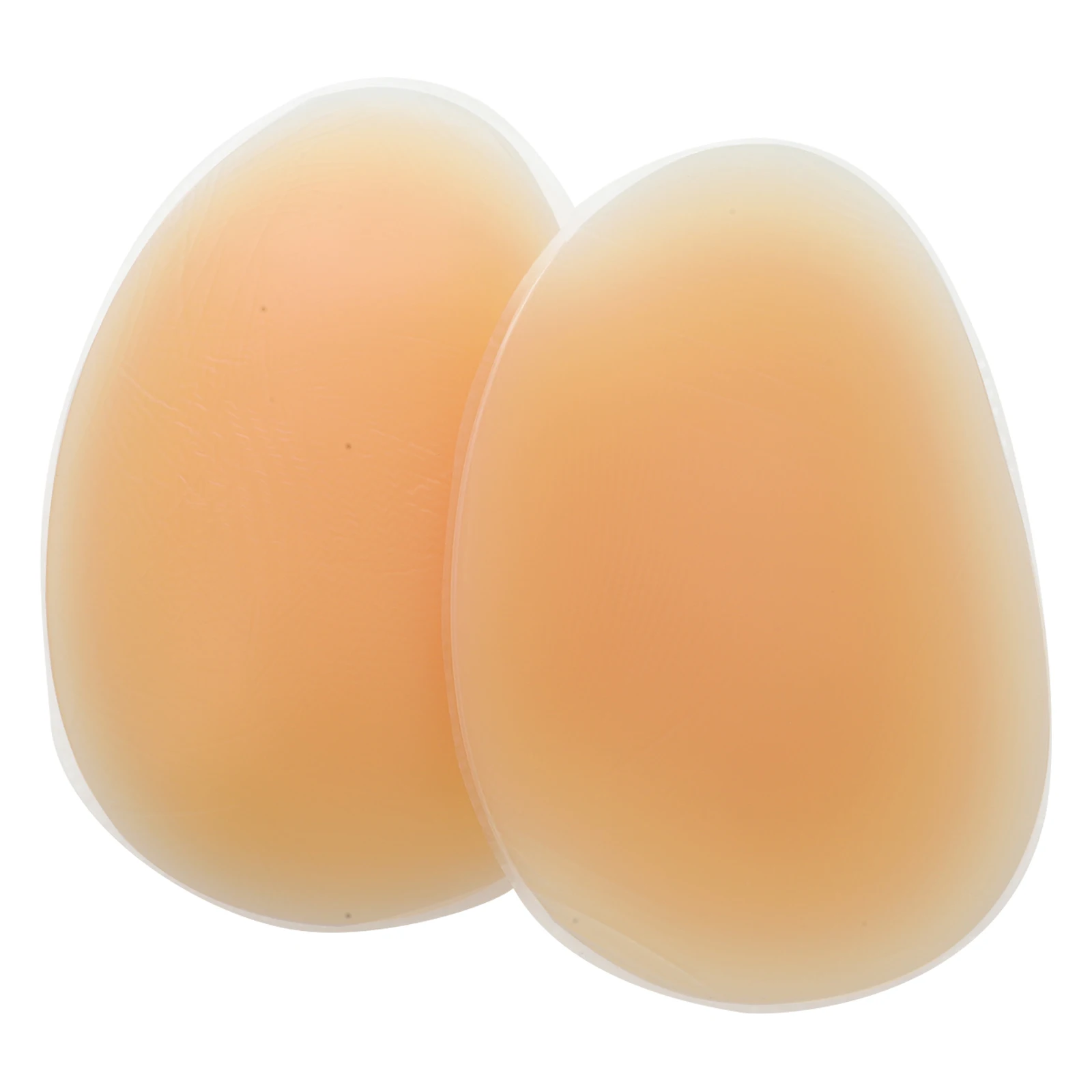 Description Picture 3 of item1 Pair Silicone Buttock Hip Dip Pads Fake Ass Push Up Cover Women Panties Removable Thigh Enhancer Inserts Nude Thick Butt Pads
