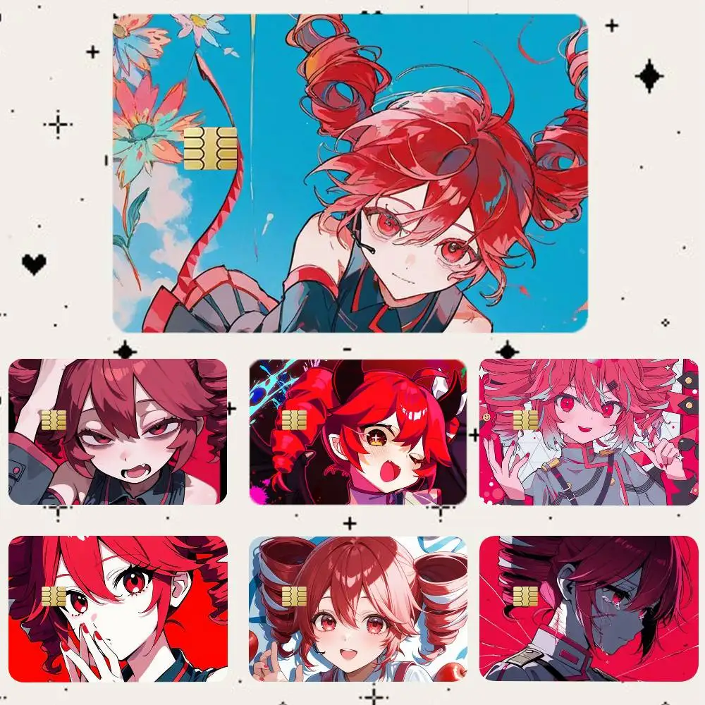 

K-Kasane T-Teto HD Waterproof Card Skins Protective Stickers for Credit Bank Game Cards