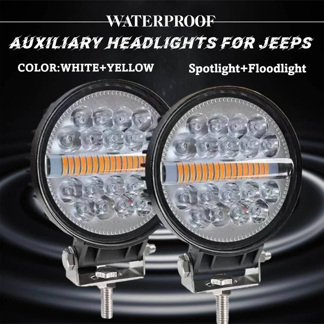 

33LED Truck Driving Searchlight Combo LED Light Work Light Offroad Automobile for Jeep Truck 4X4 Car SUVATV Barra LED Headlight