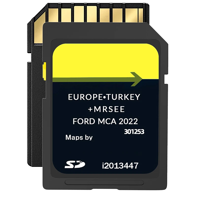 2022 Ford MFD SYNC 1-Karten SD-Karte Sat Nav Update SD Fiesta Focus KUGA, TRANSIT Europa Neue Karten