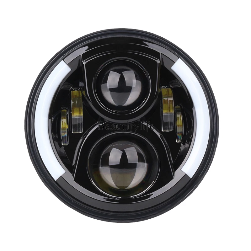 

300/450 Wollastonite 300 Headlight Assembly Black Absorbance Cloth 500 Motorcycle Modified Led Retro Accessories