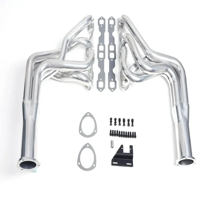 Long Tube Exhaust Manifold For 67-69 Chevy Camaro Small Block SBC V8 1-7/8