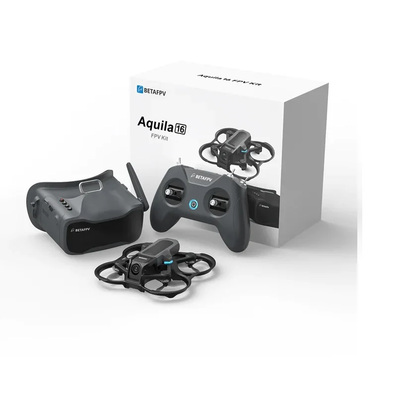 BETAFPV Aquila16 FPV Kit Quadcopter ELRS 2.4G Analog VTX VR03 FPV Goggles