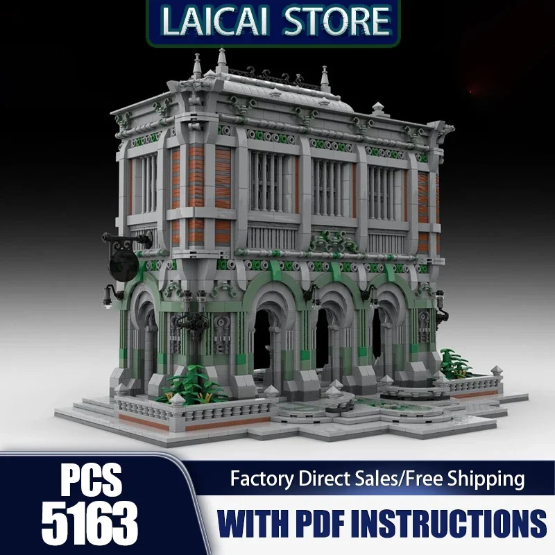 

Londons Modular Urban Streetscape Disappears Old Building Brick technology Modularizes Building Blocks Gift Toys DIY Set