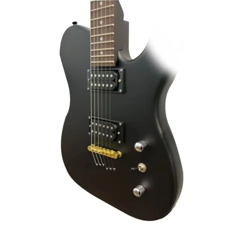 

STLF Matte Black Maple Neck Electric Guitar Solid Wood Body Custom Electric Guitar