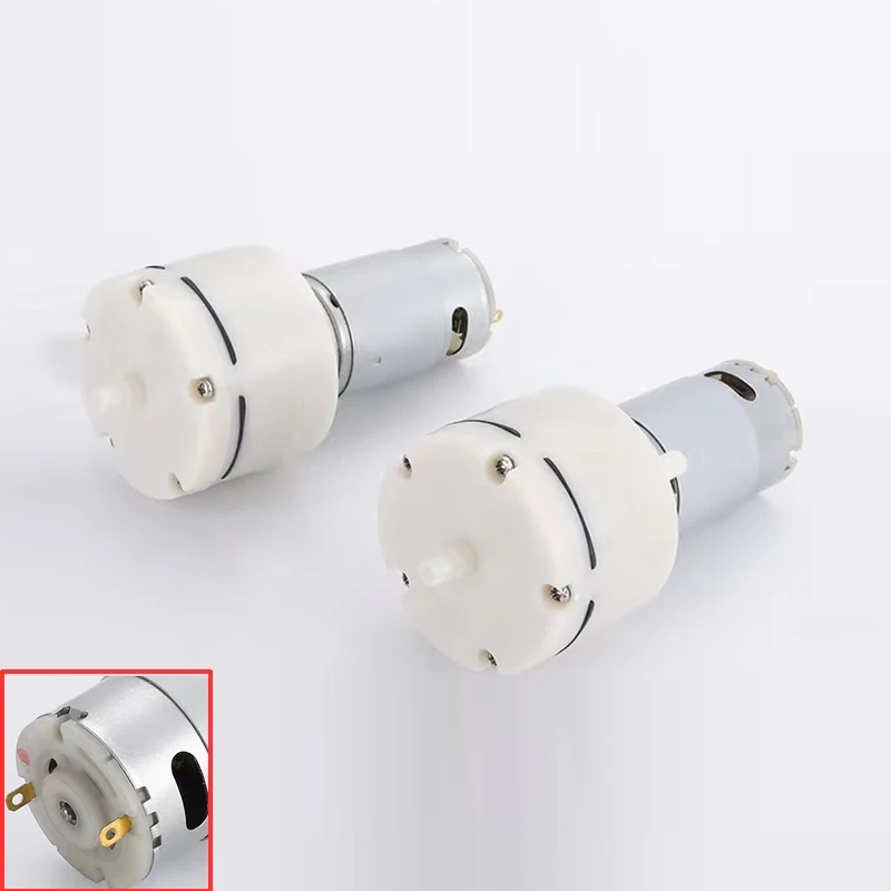 

12 В 24 в воздушный насос DC 555 микро вакуумный насос тихий кислородный насос Электрический микро вакуумный бустер мотор для массажного оборудования для красоты