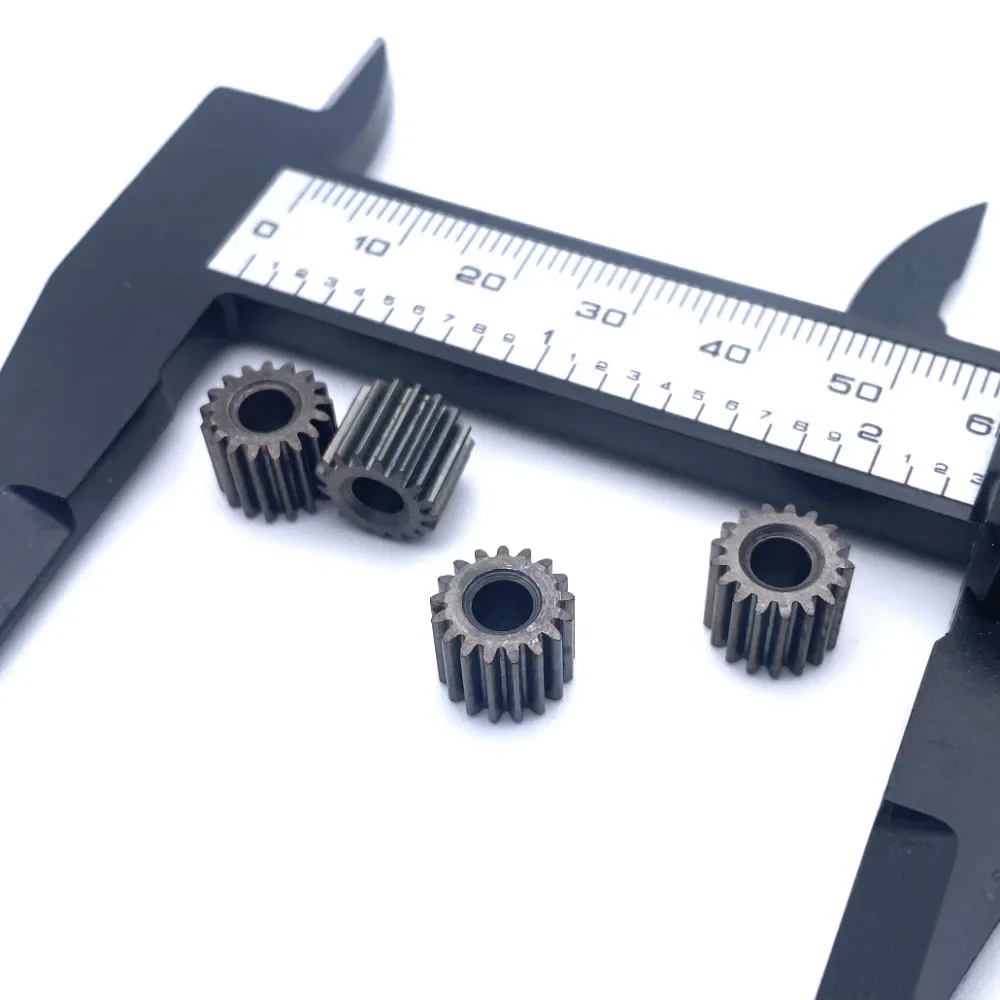 2PCS 0.5M 0.6M Motor Starting Gear Tight fit 11 12 13 15 17 19 Teeth 2.3/3.175/4/5/6/8mm Bore Diameter 1M Convex gear