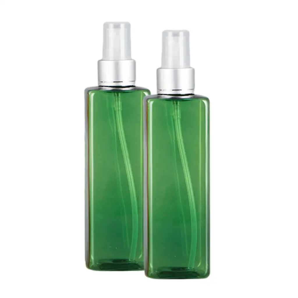 Pulvérisateur de parfum pour tous les jours, pulvérisateur à pompe, idéal pour les voyages, couleur verte, 250ml, 6x2