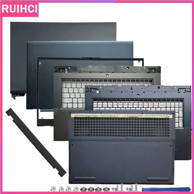 Para Lenovo Legion 5-17IMH05 ARH05H Y550-17 Y7000-17 Serie 2020: Cubierta Trasera LCD, Marco Frontal, Reposamanos, Carcasa Inferior, Piezas de Repuesto