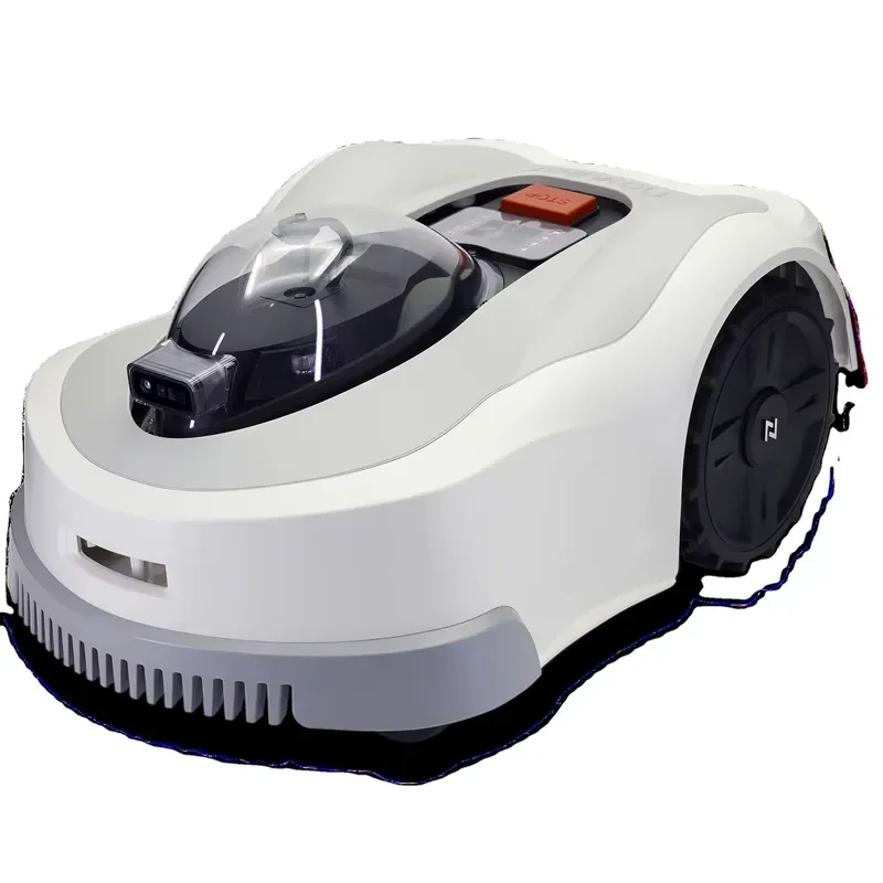 Smart Robotic Lawn Mower with GPS Navigation Solar Powered Wireless Control Intelligent Cutting System for Outdoor Garden