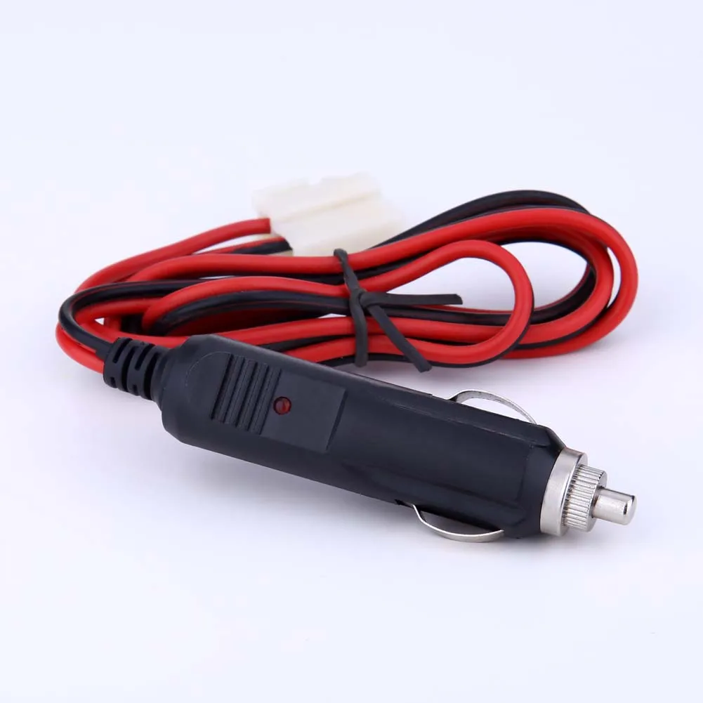 12V Car Cigarette Lighter Socket Plug Max 20A Car Socket Charger Cable 1m For TYT TH-9000 TH-9000D TH-9800 For KENWOOD TM-271A