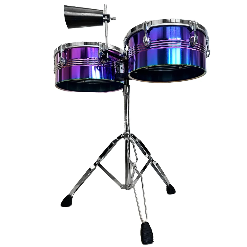 13"+14" Percusión Timbalesa Timbal Drum Set Instrumentos musicales Timbale Percusión
