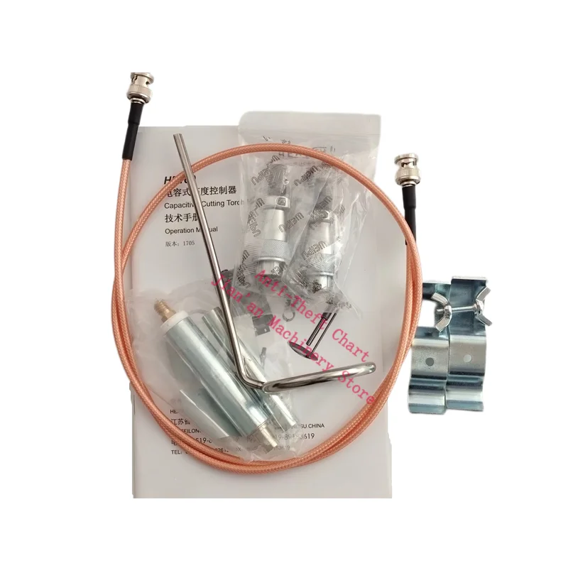 CNC Flame Laser Cutting Machine Capacitive Sensor HF100 Torch Height Controller Control THC + 250mm Cutting Torch