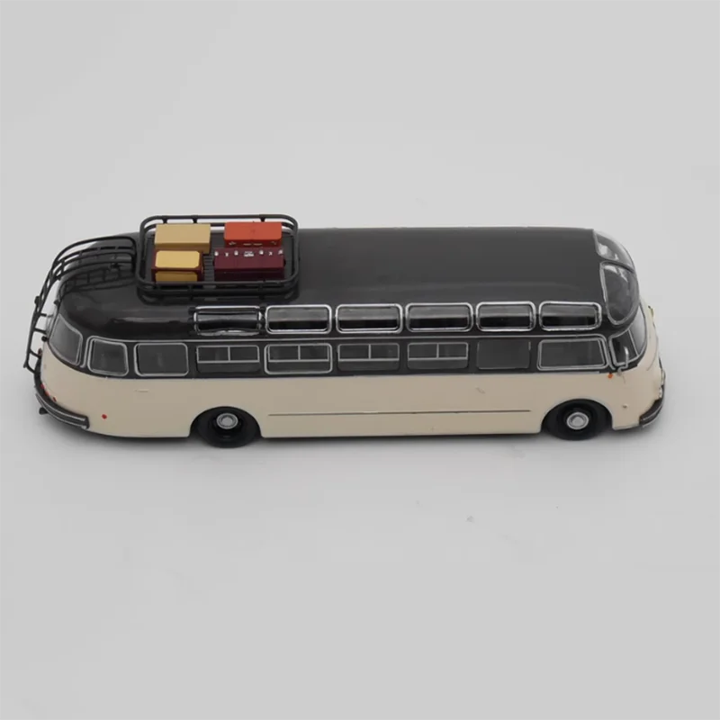 Diecast 1:43 Scale Ixo ISOBLOC 648 DP 1955 Bus  Alloy Vehicle Model Finished Simulation Collection Decoration Gift Toys Display