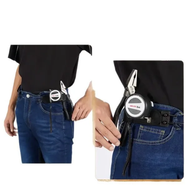 Tactical metal hook elastic belt image 5