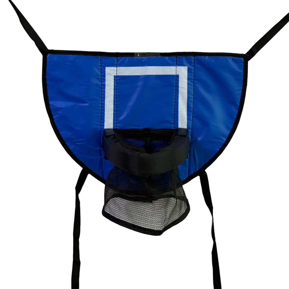 

Foldable Trampoline Basketball Hoop Kit Safety Fun Portable Basketball Hoop Toys Lightweight Universal Basketball Toss Game