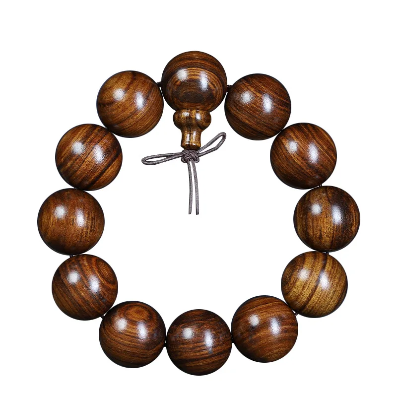 

2026 Black Rosewood Buddhist Beads 2.0 Bracelet 108 Beads Unisex Prayer Beads Redwood Fashion Jewelry Gifts