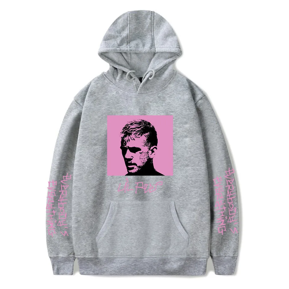 Lil Peep bluza z kapturem moda Hip Hop Vintage damska bluza z kapturem jesień Unisex ulica Harajuku moda męska bluza z kapturem