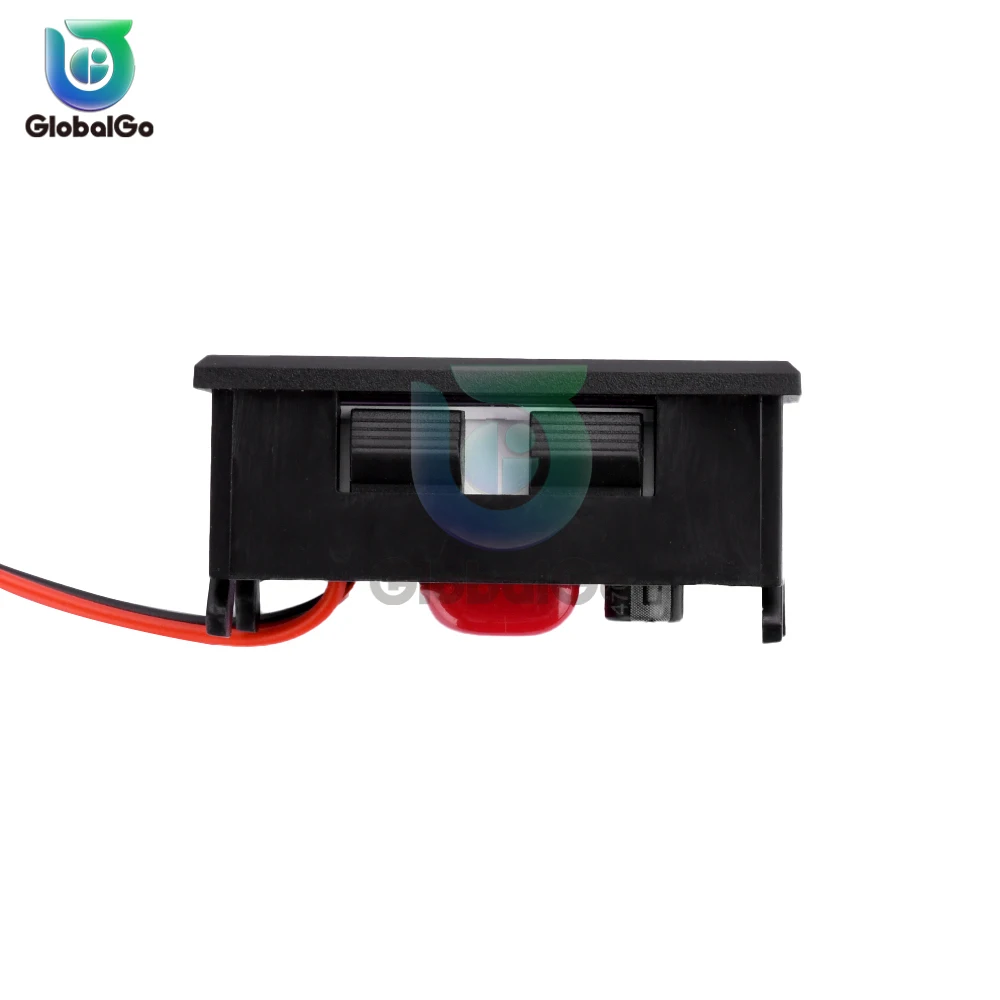 AC 70-500V 0.56 "أدى الفولتميتر الرقمي الجهد متر أداة أداة فولت 2 سلك أحمر أخضر أزرق عرض 110 فولت 220 فولت ديي 0.56 بوصة