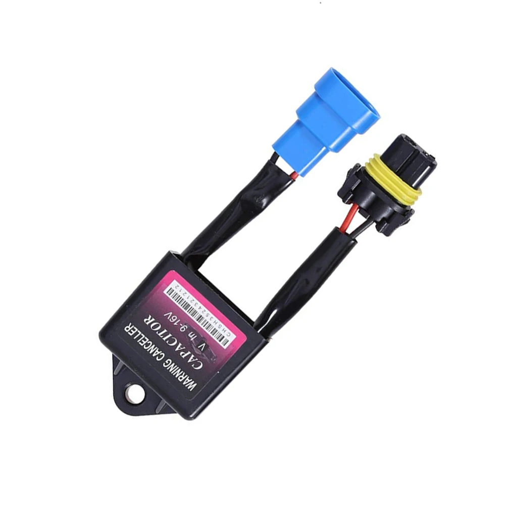 1 Pair Xenon HID Kit Anti-flicker Error Warning Canceller for H1 H3 H4 H7 H8 H9 H10 H11 9005 9006 Capacitors Computer Decoder