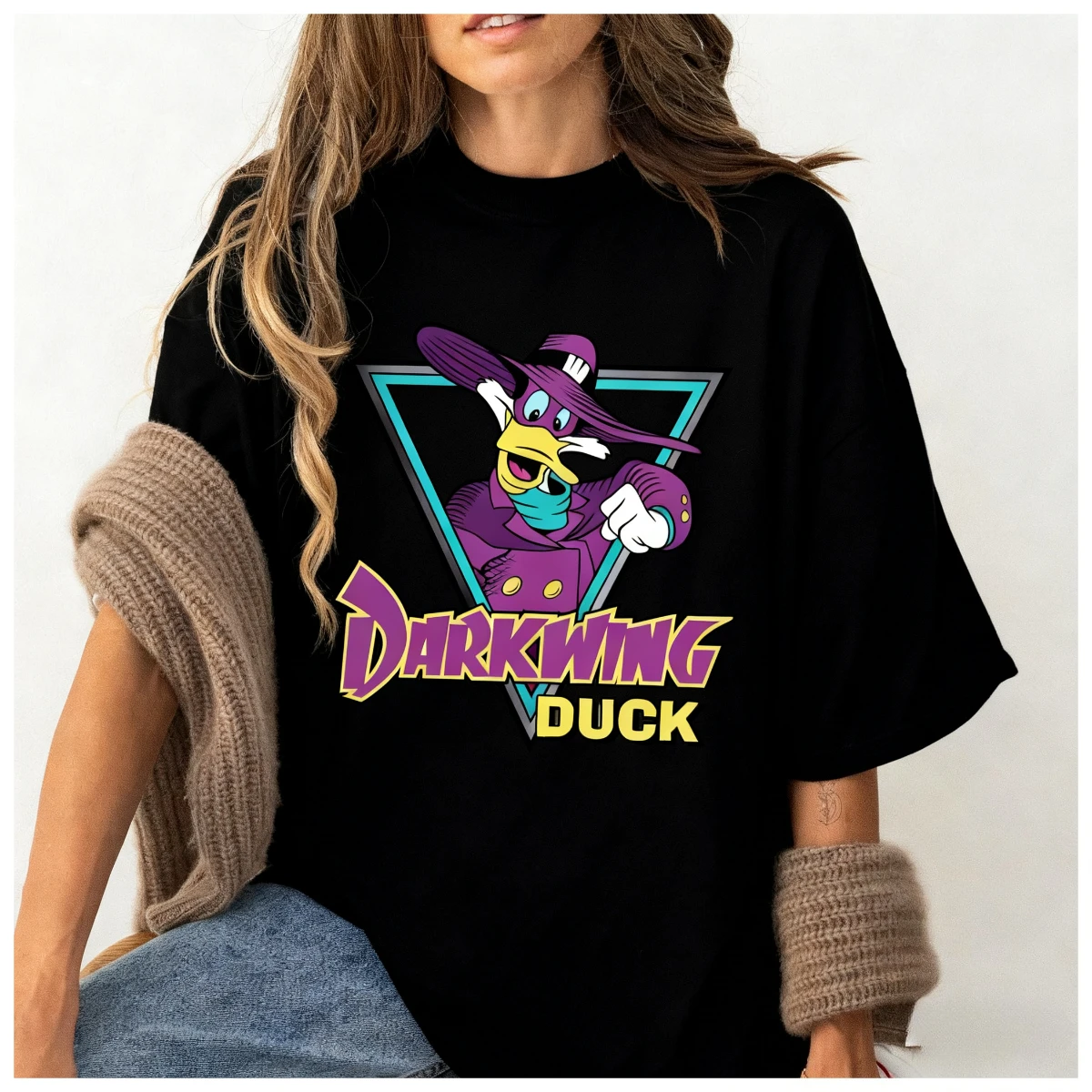 

Футболка Disney Donald Duck Club Dark Wings Duck, рубашка Dark Wings Duck, семейная рубашка Disneyland, волшебное королевство, подарок на день рождения, путешествие