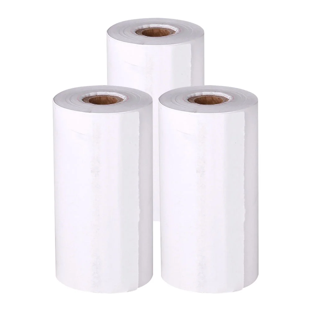 3 Rolls Thermal Printing Paper Camera Paper Thermal Printing Refill for Instant Printer Transfer Child