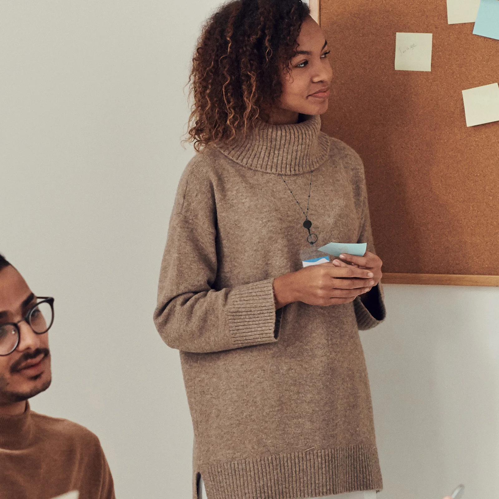 

1Set Longlasting Extensiontype Badge Holders Portable Card Lanyards Multipurpose Id Accessories Card Lanyard Extension- Holder