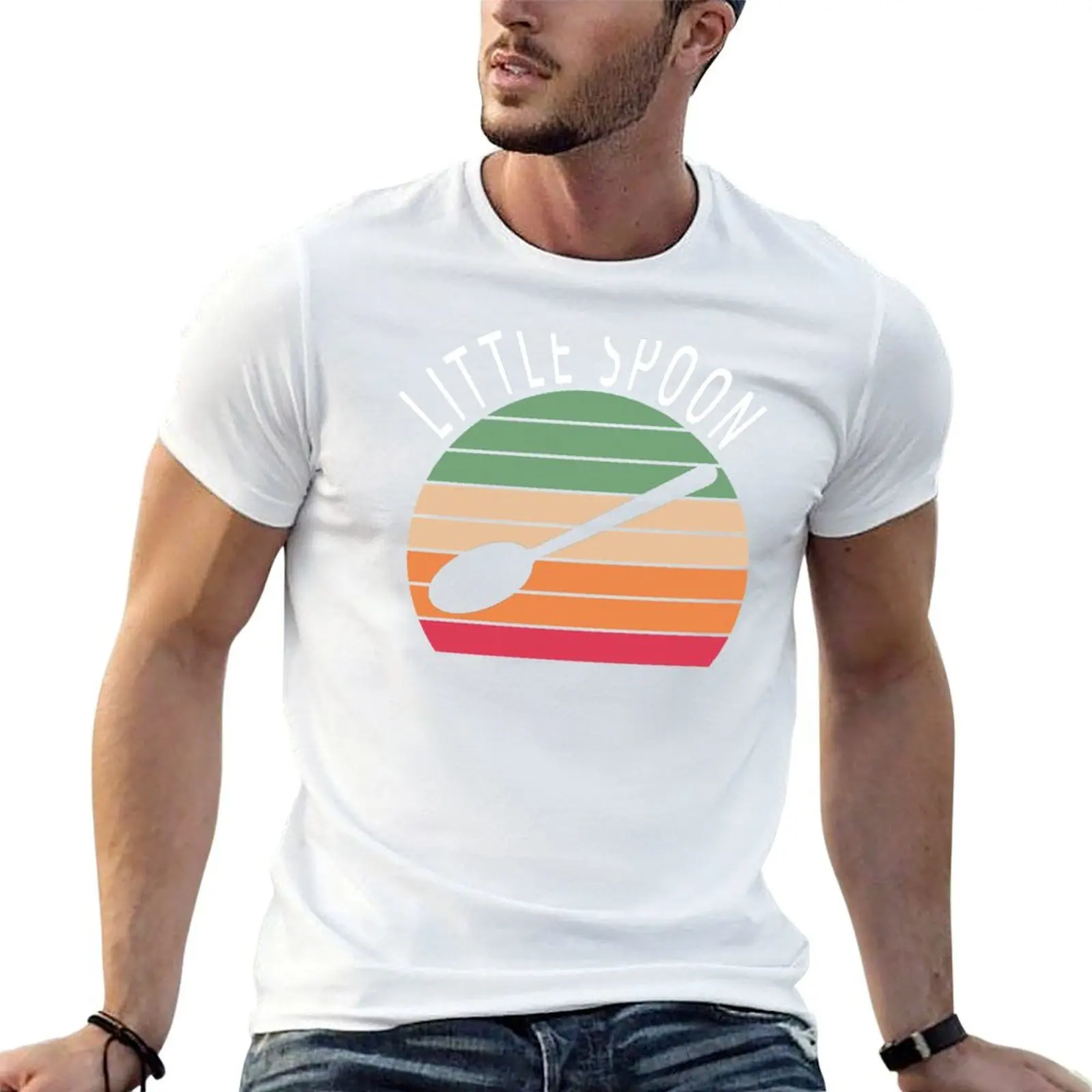 Little Spoon - Funny Couples San Valentine Matching Design (There is also the Big Spoon variant) T-Shirt