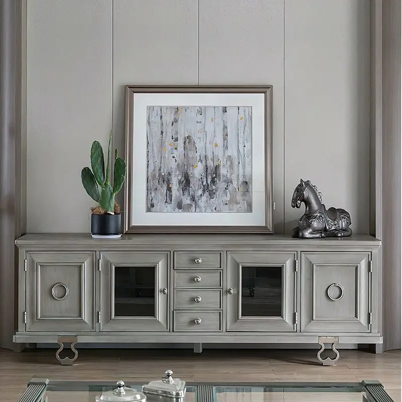

TV cabinet simple modern coffee table home combination small apartment light luxury living room bedroom