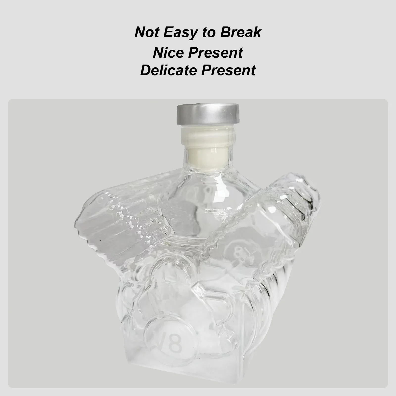 V8 Whiskey Decanter Engines Shape Alcohol Decanter Bottle Wine Decoration Bar Accessories For Tequila Bourbon Gifts